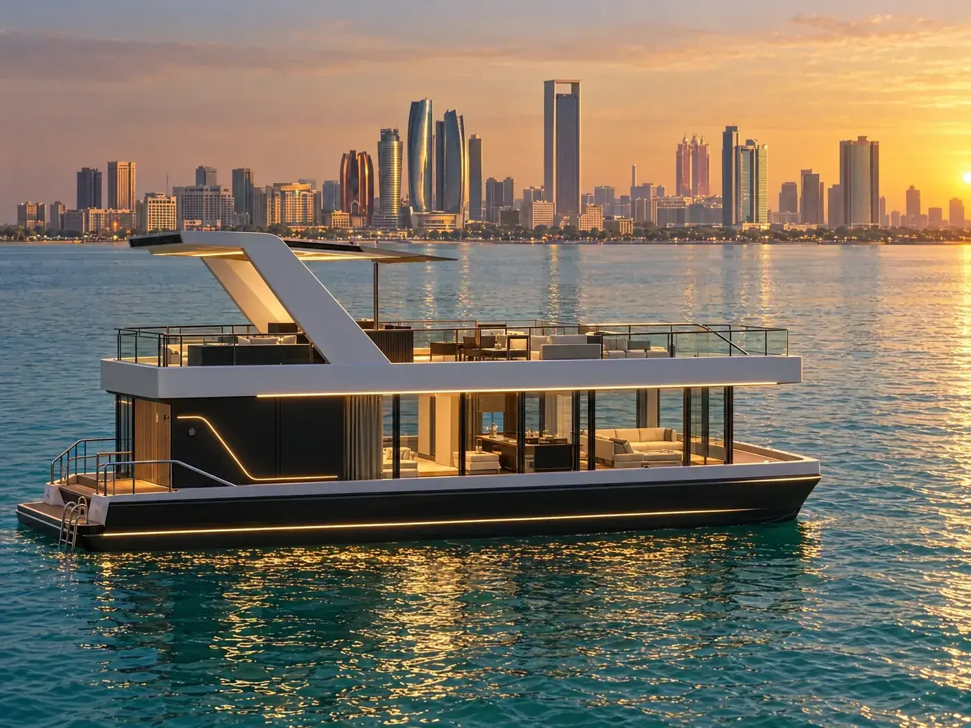 Aequora RZ Aquavilla 50 floating suite concept